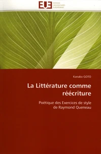 La littérature comme réécriture