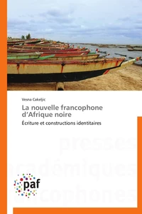 La nouvelle francophone d afrique noire
