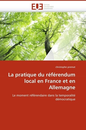  Premat-c - La pratique du référendum local en france et en allemagne.
