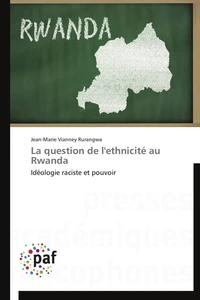 La question de l'ethnicité au rwanda