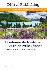  Fillion-g - La réforme électorale de 1996 en nouvelle-zélande.