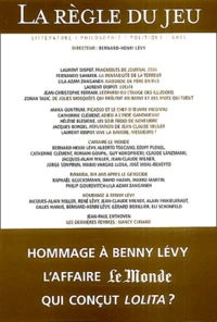 La Règle du jeu N° 25 Mai 2004
