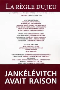 La Règle du jeu N° 29, Septembre 2005