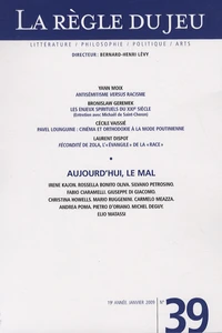 Aujourd'hui, le mal
