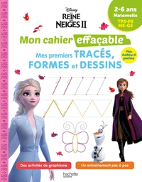 La Reine des neiges - Mes premiers tracés, formes et dessins