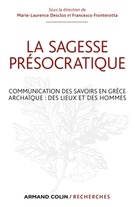 La sagesse "présocratique"