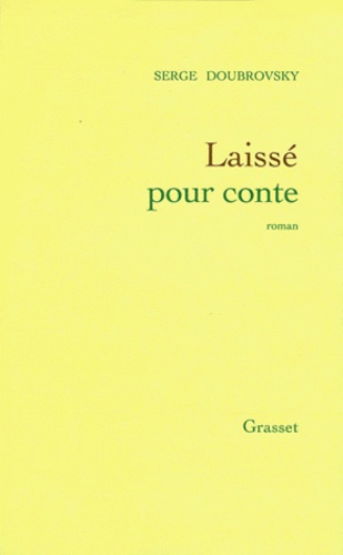 Laissé pour conte