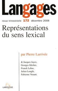 Représentations du sens lexical