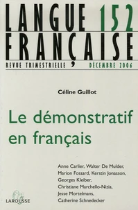Le démonstratif en français