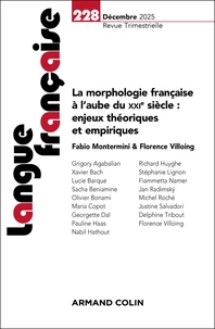 Langue française N° 228, 4/2025