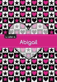 Le cahier d'Abigail - Blanc, 96p, A5 - C ur et étoile