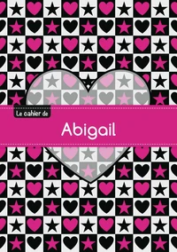 Le cahier d'Abigail - Petits carreaux, 96p, A5 - C ur et étoile