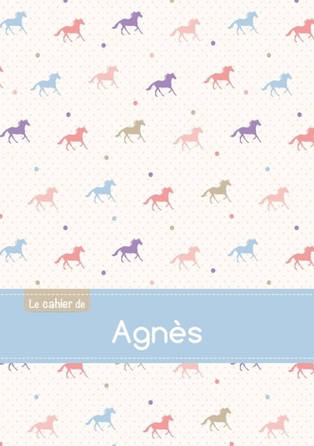  XXX - Le cahier d'Agnès - Blanc, 96p, A5 - Chevaux.