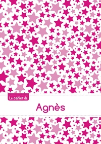 Le cahier d'Agnès - Blanc, 96p, A5 - Constellation Rose