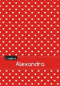  XXX - Le cahier d'Alexandra - Petits carreaux, 96p, A5 - Petits c urs.