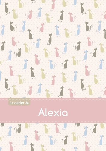  XXX - Le cahier d'Alexia - Blanc, 96p, A5 - Chats.