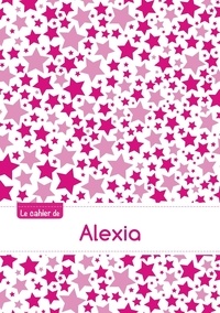  XXX - Le cahier d'Alexia - Petits carreaux, 96p, A5 - Constellation Rose.