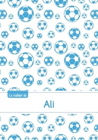  XXX - Le cahier d'Ali - Blanc, 96p, A5 - Football Marseille.