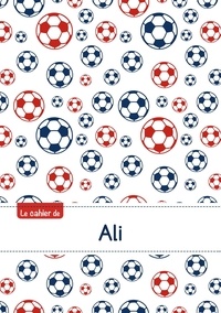  XXX - Le cahier d'Ali - Petits carreaux, 96p, A5 - Football Paris.