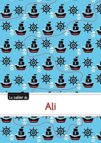  XXX - Le cahier d'Ali - Petits carreaux, 96p, A5 - Pirates.