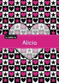 Le cahier d'Alicia - Petits carreaux, 96p, A5 - C ur et étoile