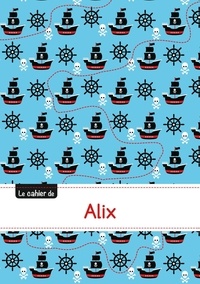  XXX - Le cahier d'Alix - Petits carreaux, 96p, A5 - Pirates.