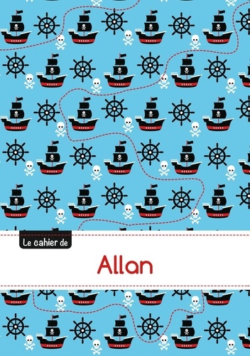  XXX - Le cahier d'Allan - Petits carreaux, 96p, A5 - Pirates.