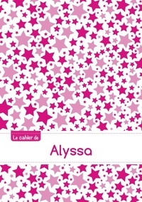  XXX - Le cahier d'Alyssa - Petits carreaux, 96p, A5 - Constellation Rose.