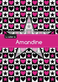 Le cahier d'Amandine - Petits carreaux, 96p, A5 - Étoile et c ur