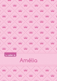  XXX - Le cahier d'Amélia - Petits carreaux, 96p, A5 - Princesse.