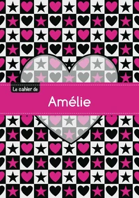 Le cahier d'Amélie - Blanc, 96p, A5 - C ur et étoile