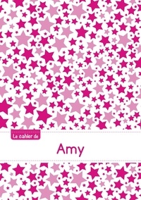  XXX - Le cahier d'Amy - Blanc, 96p, A5 - Constellation Rose.