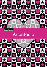 Le cahier d'Anastasia - Blanc, 96p, A5 - C ur et étoile