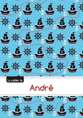  XXX - Le cahier d'André - Petits carreaux, 96p, A5 - Pirates.