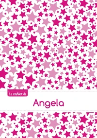 Le cahier d'Angela - Séyès, 96p, A5 - Constellation Rose