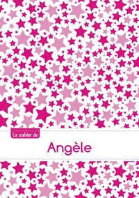 Le cahier d'Angèle - Petits carreaux, 96p, A5 - Constellation Rose