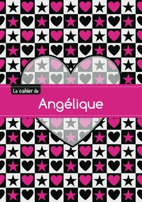Le cahier d'Angélique - Blanc, 96p, A5 - C ur et étoile