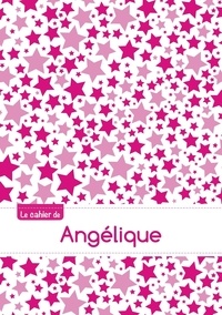  XXX - Le cahier d'Angélique - Petits carreaux, 96p, A5 - Constellation Rose.