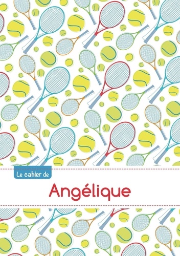  XXX - Le cahier d'Angélique - Séyès, 96p, A5 - Tennis.