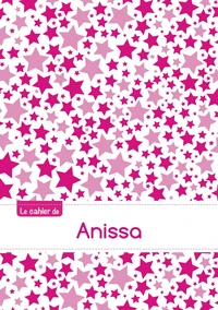 Le cahier d'Anissa - Blanc, 96p, A5 - Constellation Rose