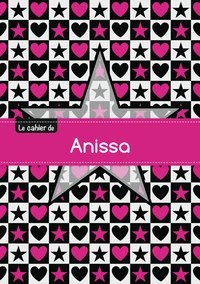 Le cahier d'Anissa - Petits carreaux, 96p, A5 - Étoile et c ur