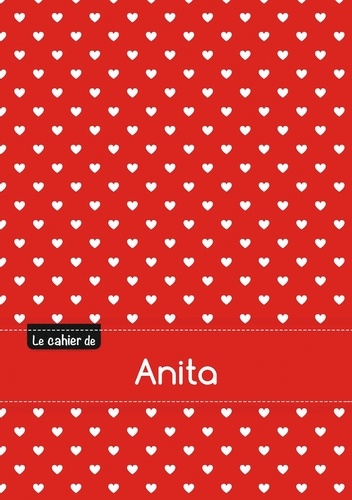  XXX - Le cahier d'Anita - Petits carreaux, 96p, A5 - Petits c urs.