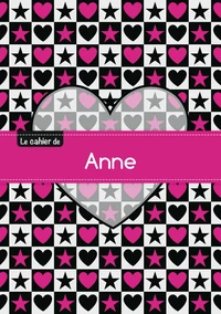 Le cahier d'Anne - Blanc, 96p, A5 - C ur et étoile