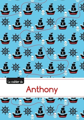  XXX - Le cahier d'Anthony - Petits carreaux, 96p, A5 - Pirates.