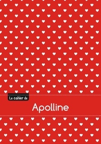  XXX - Le cahier d'Apolline - Blanc, 96p, A5 - Petits c urs.