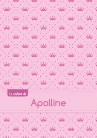  XXX - Le cahier d'Apolline - Petits carreaux, 96p, A5 - Princesse.