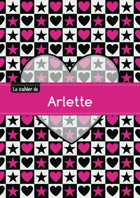 Le cahier d'Arlette - Blanc, 96p, A5 - C ur et étoile