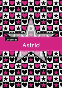 Le cahier d'Astrid - Blanc, 96p, A5 - Étoile et c ur