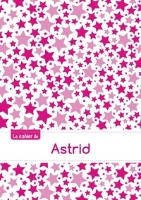 XXX - Le cahier d'Astrid - Petits carreaux, 96p, A5 - Constellation Rose.