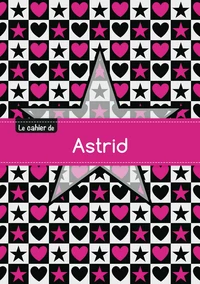 Le cahier d'Astrid - Petits carreaux, 96p, A5 - Étoile et c ur